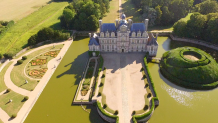 Château de Beaumesnil Eure par pilote drone Evreux
