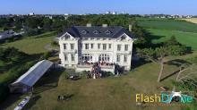 Evenement familiaux filme par drone dans la Manche