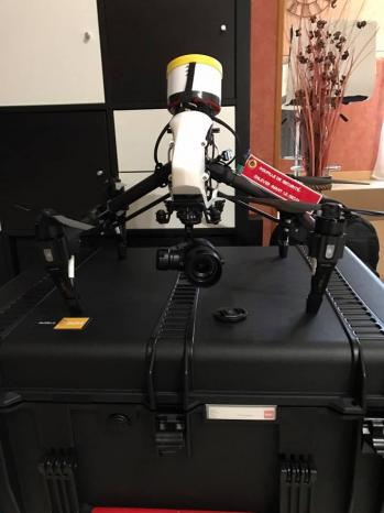 Le drone dji inspire 1 de telepilote jf drone n caux