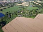 Photo aerienne de paysage de campagne realise par un drone
