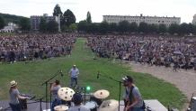 We love rock n concert géant a Evreux par pilote de drone