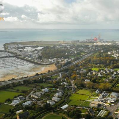Trébeurden prise de vue aérienne par drone