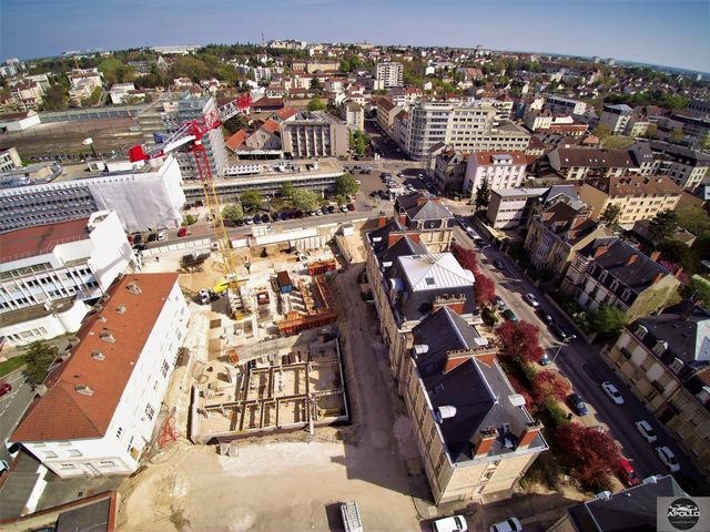 Chantier en photo aérienne par drone