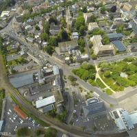 Ville de Charleville-Mézières photo aérienne de drone