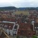 Photo du village de Charmoy en vue aérienne par drone