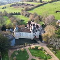 Château de Saint Germain de lIvet photographie par drone