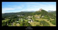 Commune de Murol, en photo aérienne par drone