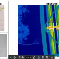 Contrôle de déperdition thermique par thermographie aérienne par drone