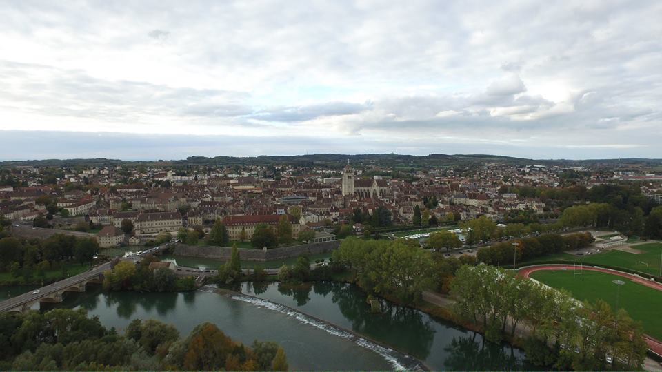 Dole.photographié par un drone