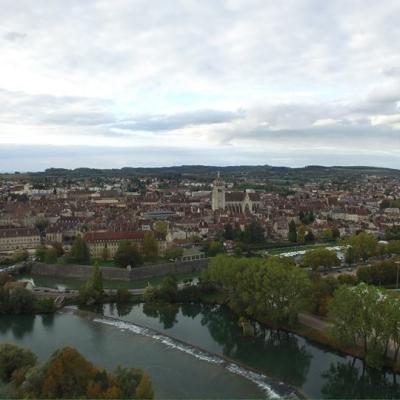 Dole.photographié par un drone