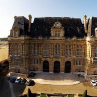 Facade mairie photographier en vue-aerienne