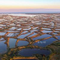 Guérande en vue aérienne photographié par drone