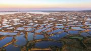 Guérande en vue aérienne photographié par drone