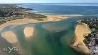 Guidel en vue aérienne photographié par un drone