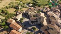 La Chapelle sous Aubenas, photo aérienne par drone