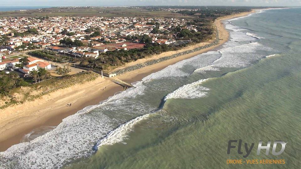 La Couarde-sur-Mer photographié par un drone