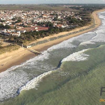 La Couarde-sur-Mer photographié par un drone