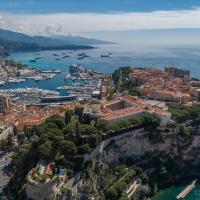 La principauté de Monaco photographié par un drone