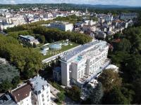 La ville de Vichy, photo aérienne par drone