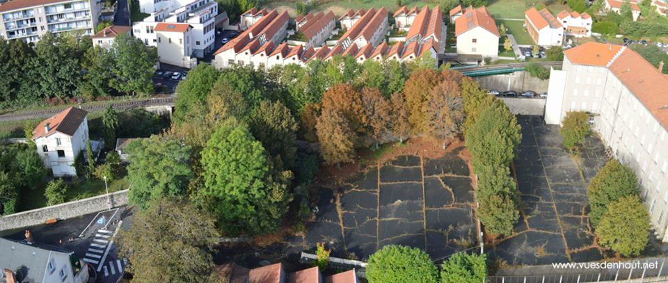 Le Puy-en-Velay, photographie aérienne par drone