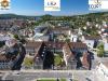 Lons-le-Saunier vue du ciel par un drone