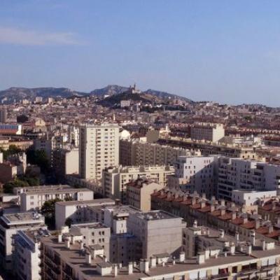 Marseille photo aérienne par drone
