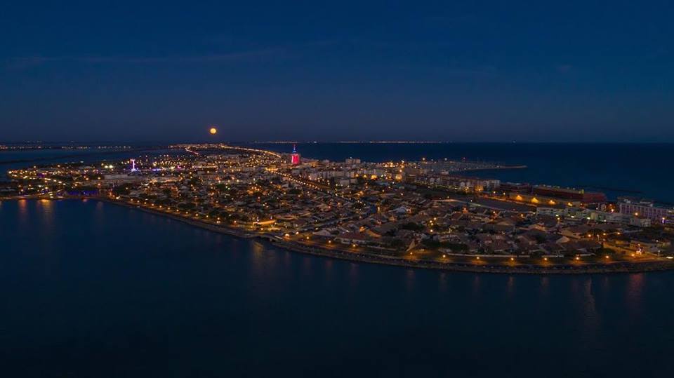 Palavas-les-Flots, photo aérienne par drone