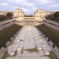 Photo aérienne de la place du Trocadéro à Paris