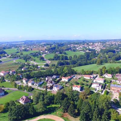 Photo aérienne de Limoge photographiée par un drone