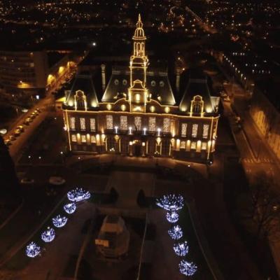 Photo aérienne de Limoges photographiée par drone