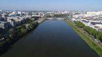 Photo aérienne de Nantes photographiée par drone