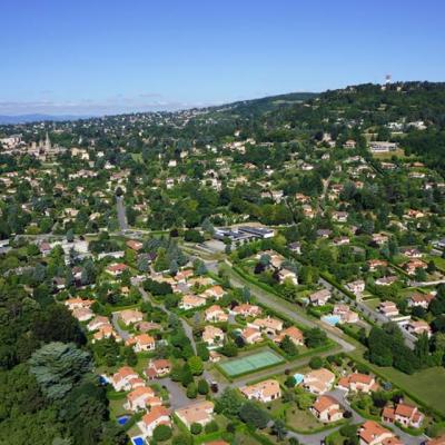 Photo aérienne de St Cyr au Mont d'Or par drone