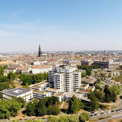 Photo aérienne de Strasbourg photographie par drone