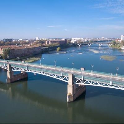 Photo aérienne de Toulouse photographie par un drone