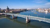 Photo aérienne de Toulouse photographie par un drone