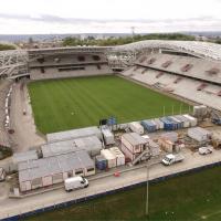 Photo aérienne du stade de Beaublanc à Limoge
