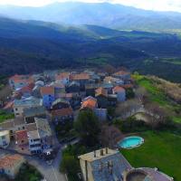 Photo aérienne du village Olmeta-di-Tuda vu du ciel Corse