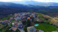 Photo aérienne du village Olmeta-di-Tuda vu du ciel Corse