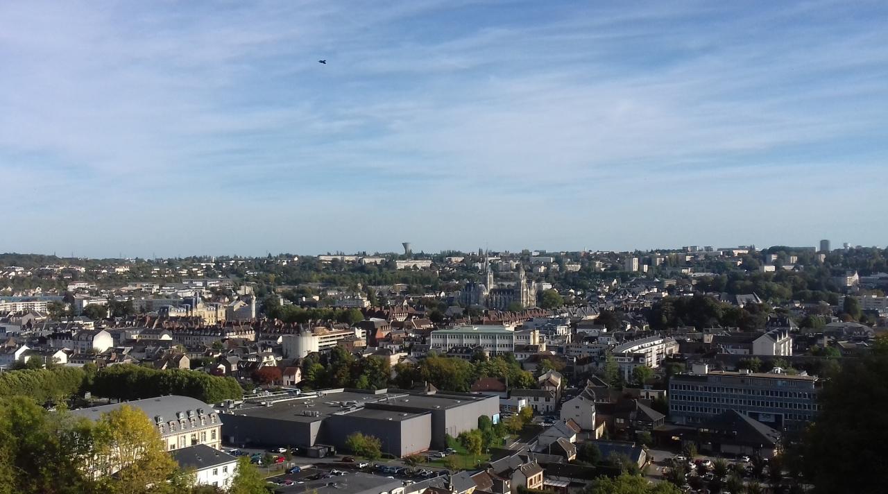 Photo aérienne Evreux par drone dans l'Eure