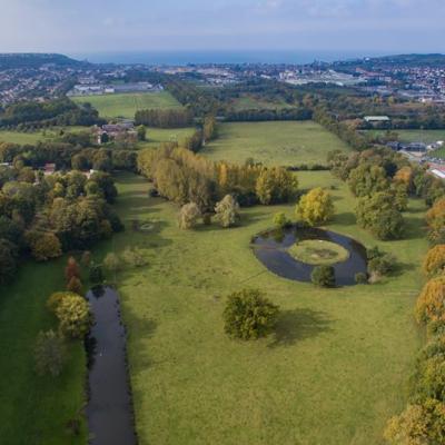 Photo aérienne Nord