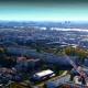 Photo de Bordeaux en vue aérienne par drone