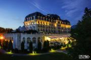 photo de l'Imperial Palace d'Annecy, vue nocturne