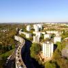 Photographie aérienne de la ville de Limoges par drone