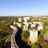Photographie aérienne de la ville de Limoges par drone