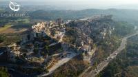 Photographie aérienne des Baux-de-Provence par drone