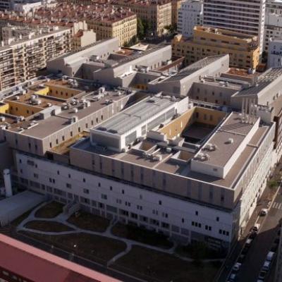Photographie aérienne Hôpital Européen de Marseille