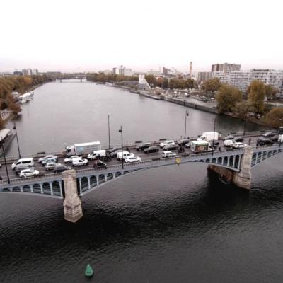 Photographie aérienne d'Asnières-sur-Seine