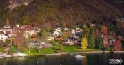 Photographie de Chavoires en automne, sur les bords du lac d'Annecy