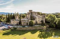 Photographie aérienne Chateau de Lourmarin dans le Luberon