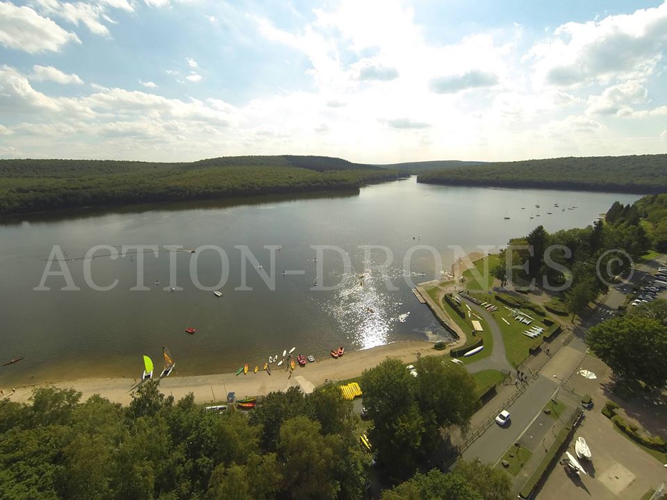 Prise de vue aérienne par drone les Ardennes Grand-Est